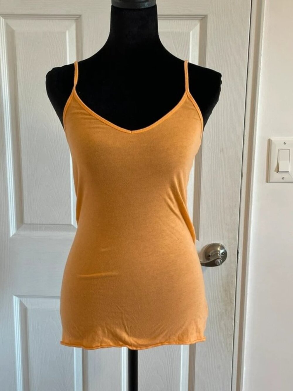 Old Navy Women’s Orange Tiny Fit Cami Tank Top XS New